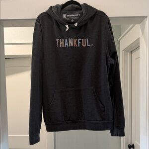 The Home T Women's Charcoal Hoodie Sweater